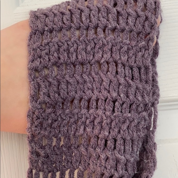 Homemade Purple Scarf - Picture 4 of 4